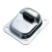 Stoper do bram z odbojem gumowym 120x100 / H43 mm #1