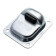 KA 4 B2B - Stoper do bram z odbojem gumowym 120x100 / H43 mm