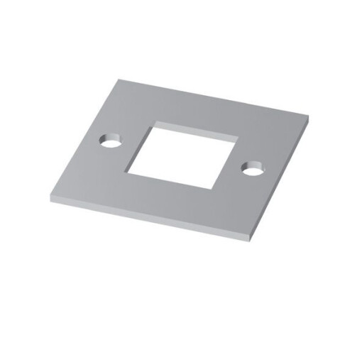 Płytka montażowa surowa 88x88 mm do prof. 40x40x2  #1