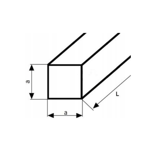 AL. Pręt kwadrat 8x8 L=6mb #4