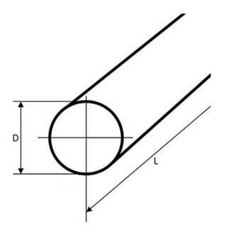 KA4 - AL. Wałek aluminium FI 85 L=3mb
