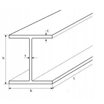 KA4 - Dwuteownik HEA 120 L=12mb 
