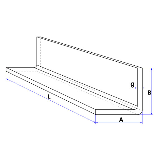 Kątownik z/g 25x25x2 L=6mb #2