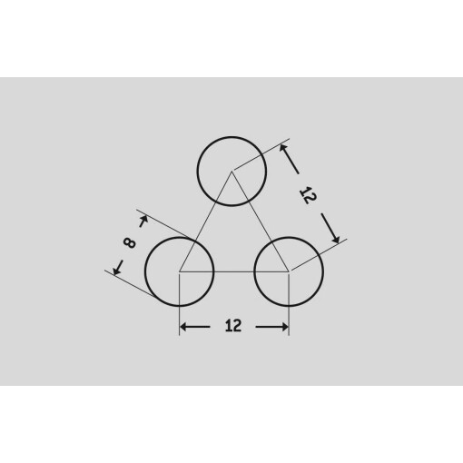 Blacha perforowana #1x1500x3000 STAL CZARNA #2