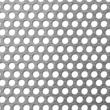 KA4 - Blacha perforowana #2x1000x2000 STAL CZARNA