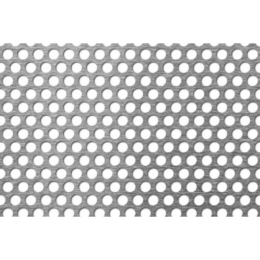 Blacha perforowana #2x1000x2000 STAL CZARNA #2