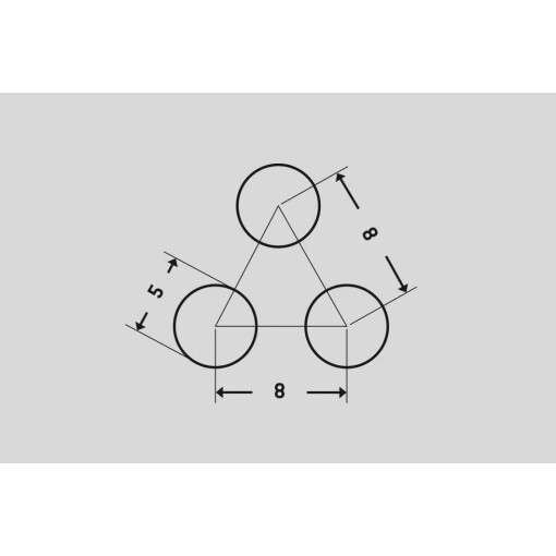 Blacha perforowana #2x1500x3000 STAL CZARNA #2