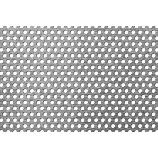 Blacha perforowana #1,5x1000x2000 STAL CZARNA #1