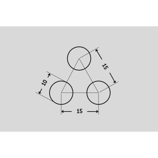 Blacha perforowana #4x1000x2000 STAL CZARNA #1