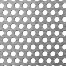 KA4 - Blacha perforowana #1,5x1500x3000 STAL CZARNA