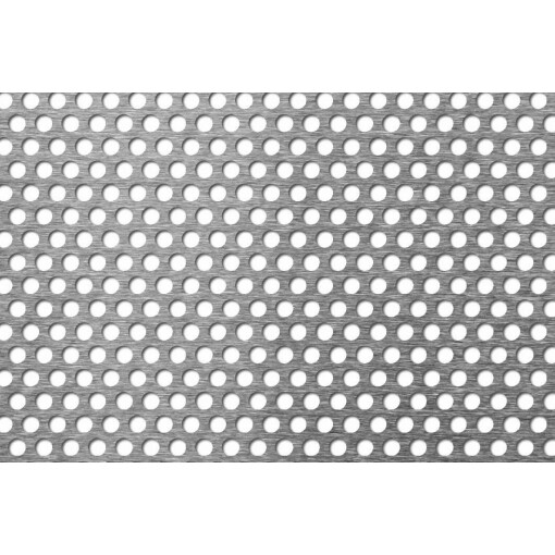 Blacha perforowana #1,5x1000x2000 STAL CZARNA #2