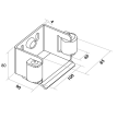 Zestaw wózków 80x80 6 rolek metal #2