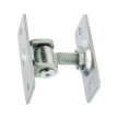 Zawias regulowany M12 74x38 mm dwustronny #1