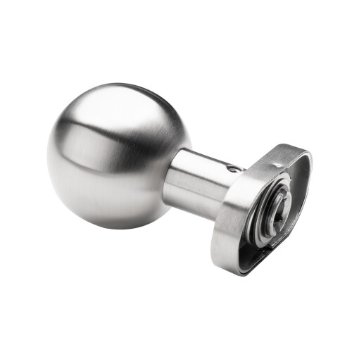 Gałka ruchoma okrągła z szyldem owalnym #1