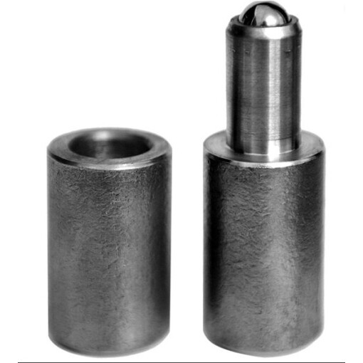 Zawias toczony z kulką Fi 40 / H 120 mm #1