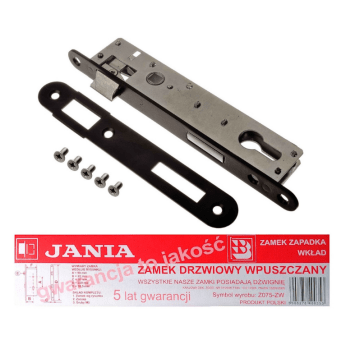 KA 4 B2B - Zamek zapadkowy wąski 90x22 mm JANIA 