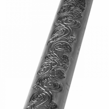 KA 4 B2B - Pochwyt stalowy fakturowany liść 48x20 mm/L3000 mm