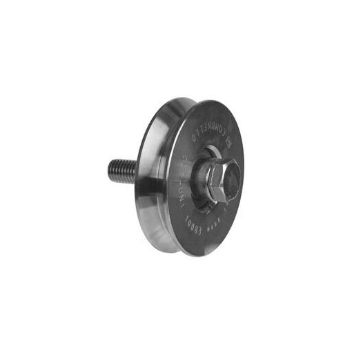 Rolka jezdna stalowa typu "V" Fi 68x20 mm #3