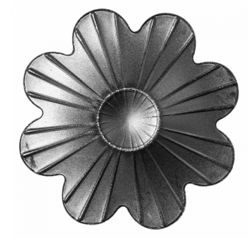 KA 4 B2B - Kwiat stalowy ozdobny Fi 40 mm x 1,2 mm