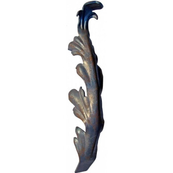 KA 4 B2B - Liść stalowy ozdobny H280 x L60 x 2 mm 