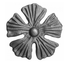 KA 4 B2B - Kwiat stalowy ozdobny Fi 115 mm x 5 mm