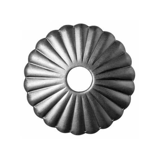 Kwiat stalowy ozdobny Fi 46 mm x 5 mm otwór Fi 0,8