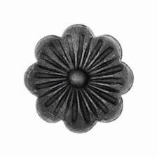 KA 4 B2B - Kwiat stalowy ozdobny Fi 62 mm x 4 mm