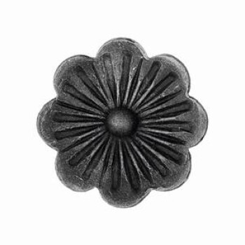 KA 4 B2B - Kwiat stalowy ozdobny Fi 62 mm x 4 mm