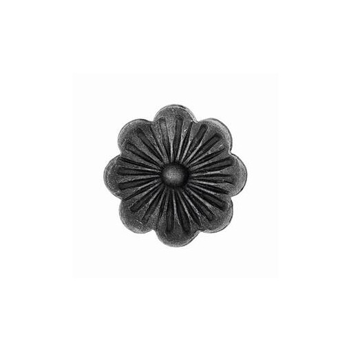 Kwiat stalowy ozdobny Fi 62 mm x 4 mm