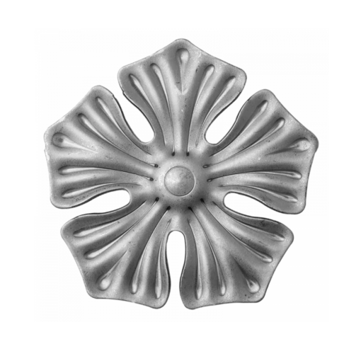 Kwiat stalowy ozdobny Fi 115 mm x 2 mm #2