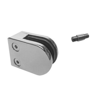 KA 4 B2B - Uchwyt do szkła 50x40x26 mm do profilu poler
