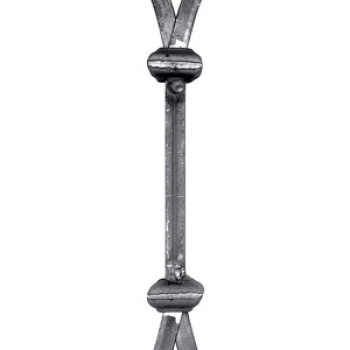 KA 4 B2B - Tralka stalowa balkonowa 12x12 mm / H950 x L180 mm