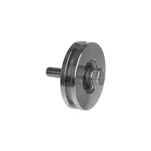 Rolka jezdna stalowa typu "  T " Fi 68x20mm #3