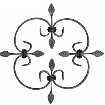 KA 4 B2B - Rozeta kuta 20x8 mm / H250 x L250 mm