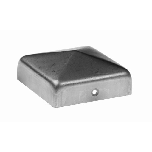 Daszek stalowy kopertowy na słupek 60x60x1 mm
