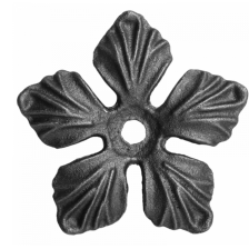 KA 4 B2B - Kwiat stalowy ozdobny Fi 90 mm x 3 mm otwór Fi 8