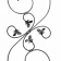 KA 4 B2B - Rozeta kuta - tralka 12x6 mm / H860 x L350 mm