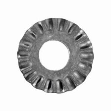 KA 4 B2B - Szyld stalowy do klamki Fi 52 x 3 mm 