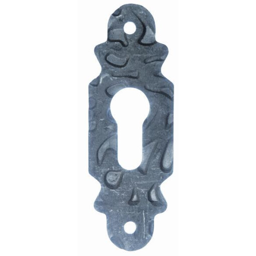 Szyld stalowy do zamka Fi 18 x H 105 x L 37 x 3 mm