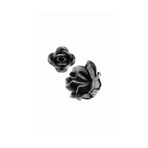 Kwiat stalowy ozdobny róża Fi 60 mm x 1,2 mm #2