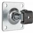 Zawias regulowany z szyldem M20 / 100x100x4 #1