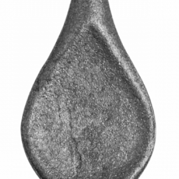 KA 4 B2B - Grot stalowy 12x12 mm / H120 x L42 mm