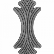 KA 4 B2B - Maskownica stalowa H145 x L60 x 4 mm