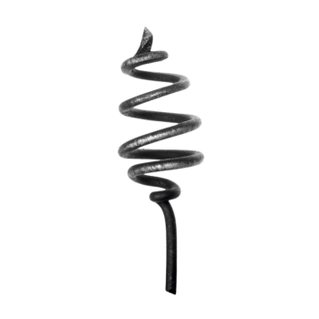 KA 4 B2B - Spirala winogronowa ozdobna H160 x L43 x Fi 5 mm
