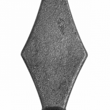 KA 4 B2B - Grot stalowy Fi 25 mm / H135 x L40 mm