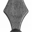 Grot stalowy Fi 20 mm / H98 x L33 mm #1