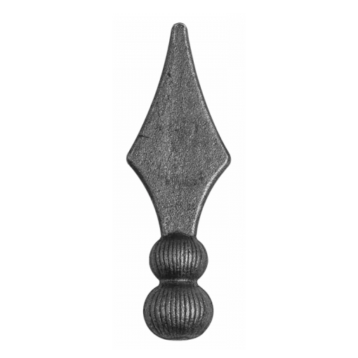 Grot stalowy Fi 20 mm / H98 x L33 mm #1
