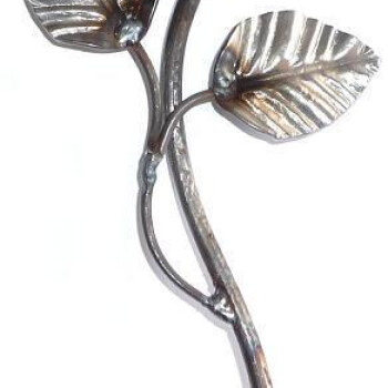 KA 4 B2B - Róża stalowa ozdobna H 200 x L 140 mm