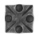 KA 4 B2B - Maskownica stalowa 85 x 85 x 8 mm