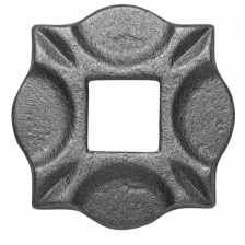 KA 4 B2B - Maskownica stalowa otwór 31x31/ H100 x L100 x10 mm